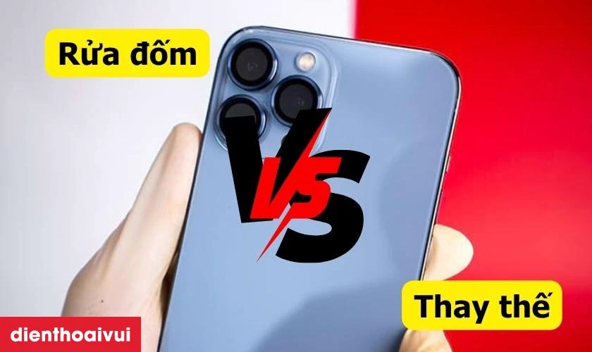Trường hợp n&ecirc;n rửa đốm