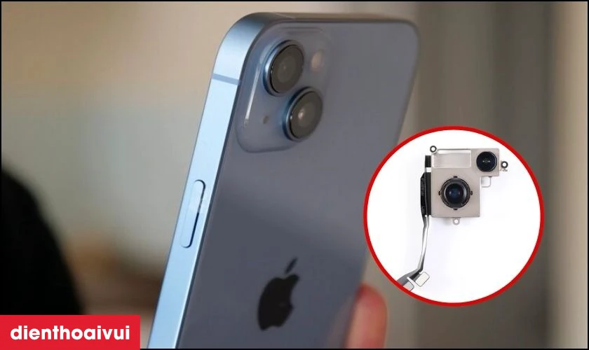 Rửa đốm camera sau iPhone 14 Plus l&agrave; g&igrave;