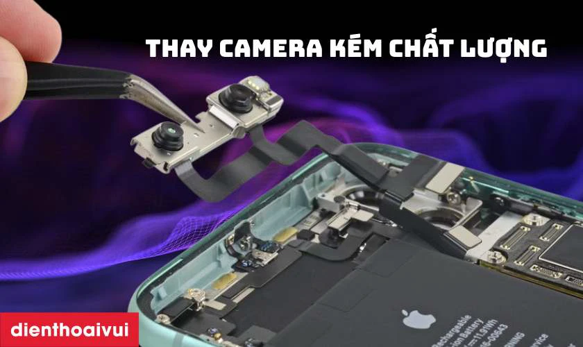 Đ&atilde; từng thay camera k&eacute;m chất lượng hoặc lắp sai kỹ thuật