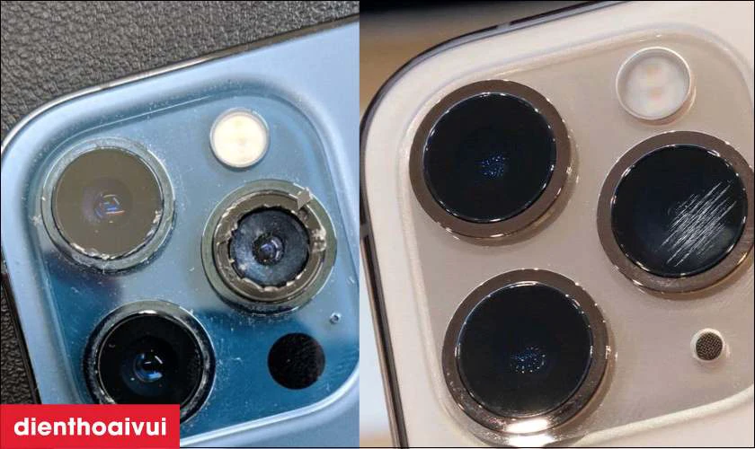 Trường hợp n&ecirc;n rửa, trường hợp n&ecirc;n thay camera