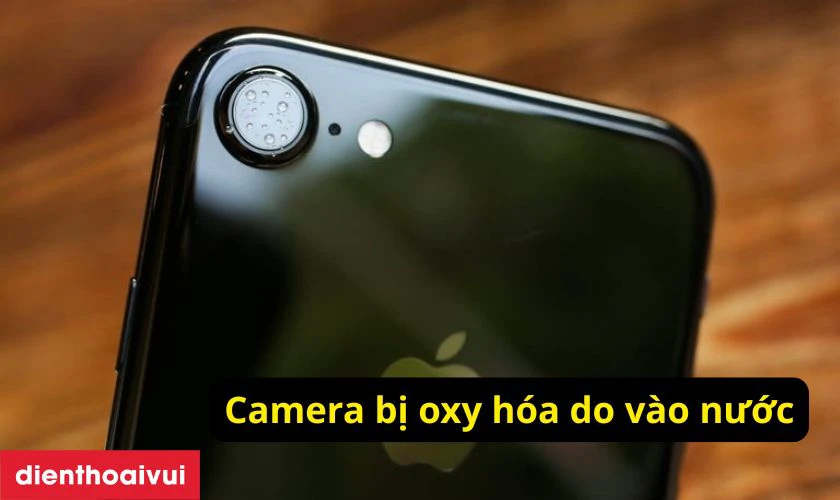 Camera bị oxy h&oacute;a do v&agrave;o nước, ẩm l&acirc;u ng&agrave;y