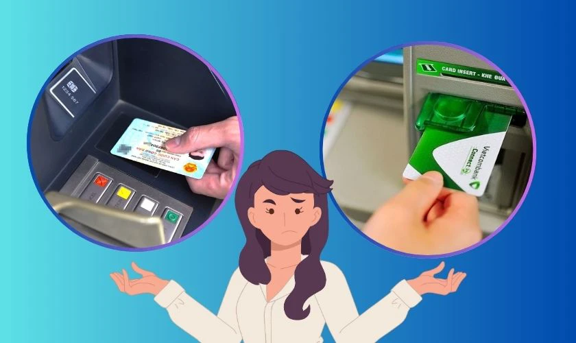 N&ecirc;n r&uacute;t tiền bằng CCCD hay bằng thẻ ATM?