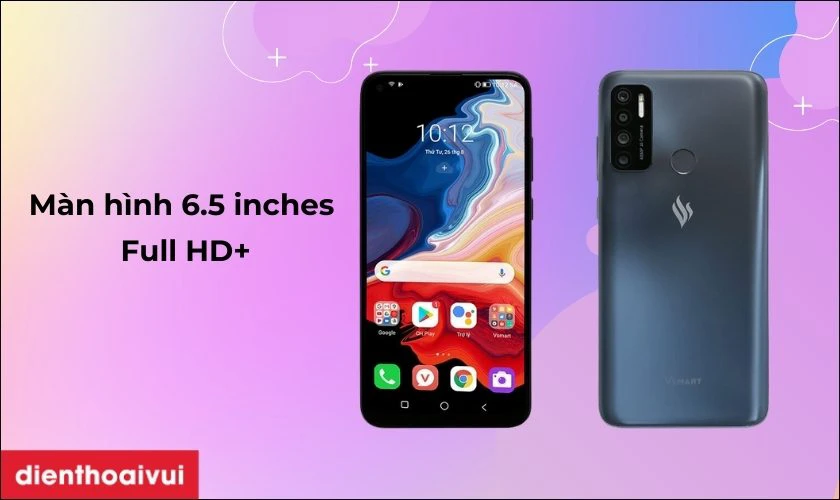 M&agrave;n h&igrave;nh Vsmart Live 4 bao nhi&ecirc;u inch