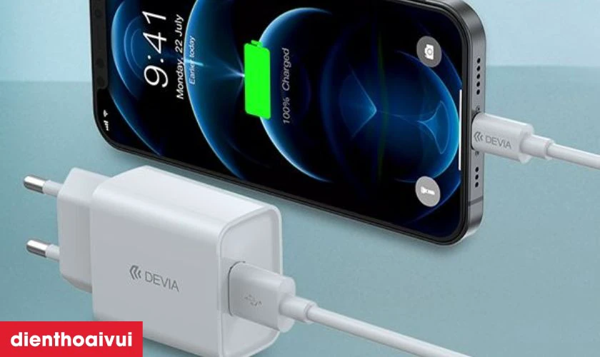 Sạc Type C tương th&iacute;ch tốt, hỗ trợ c&ocirc;ng suất sạc lớn