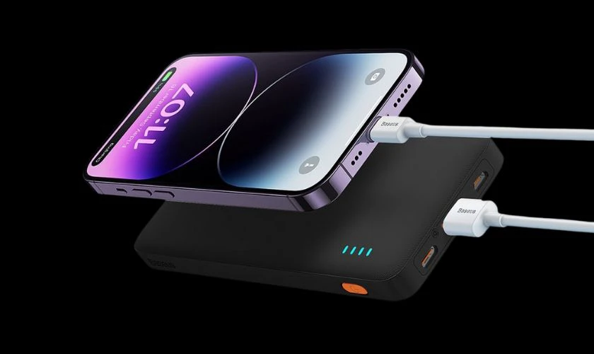 Baseus Airpow Fast Charge 20.000mAH 20W - Pin sạc dự ph&ograve;ng n&ecirc;n mua