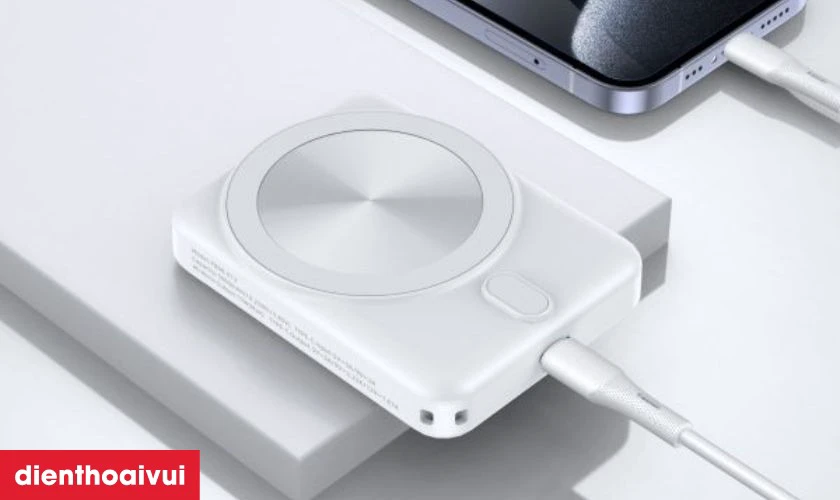Pin dự ph&ograve;ng Magnetic Trusmi Ultra mini 10.000mAh PB09 gi&aacute; tốt nhiều người chọn