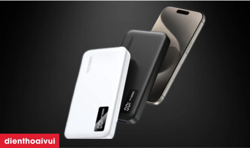 Dung lượng pin sạc dự ph&ograve;ng Ugreen l&agrave; bao nhi&ecirc;u?