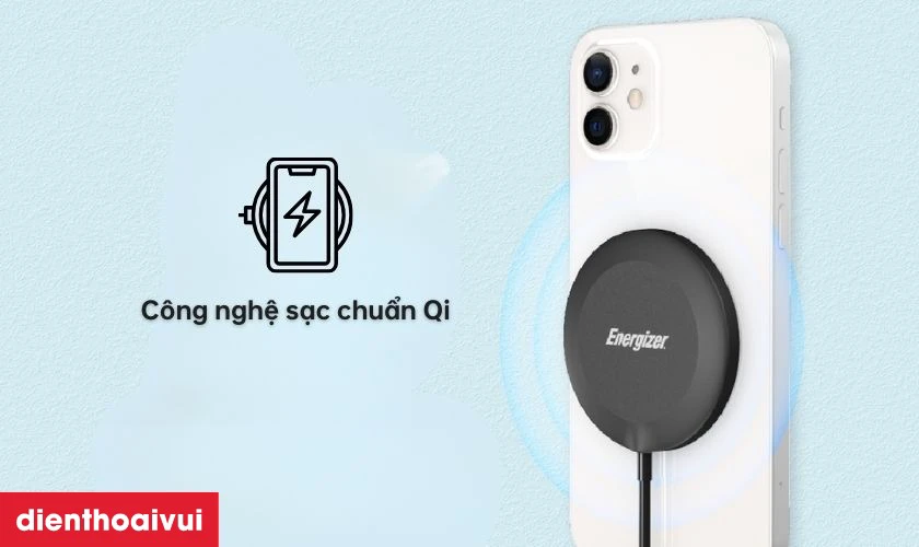 Hỗ trợ c&ocirc;ng nghệ sạc nhanh chuẩn Qi
