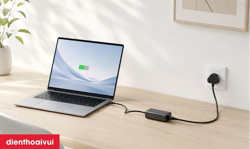 lưu &yacute; khi sử dụng sạc laptop