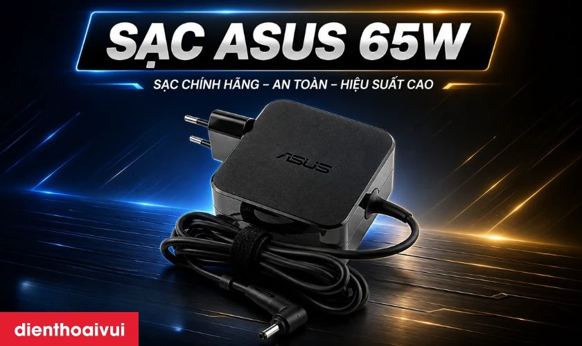 sạc laptop asus 65w
