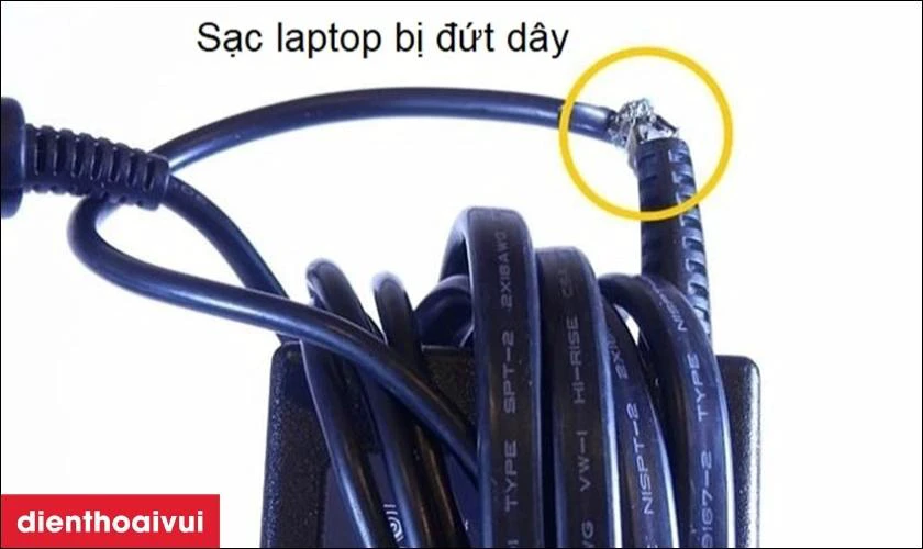 C&aacute;c nguy&ecirc;n nh&acirc;n khiến sạc laptop Dell bị hỏng