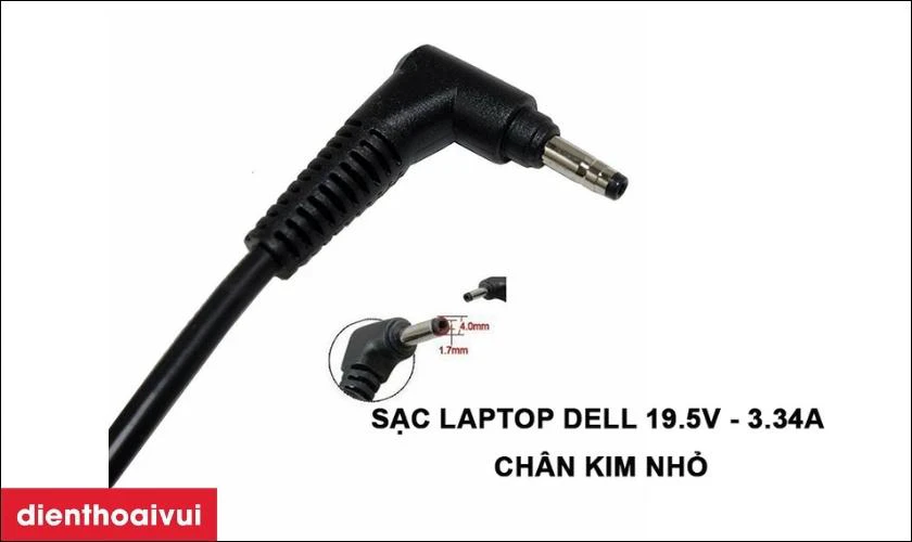 Sạc laptop Dell ch&acirc;n nhỏ - sử dụng cho c&aacute;c d&ograve;ng laptop n&agrave;o?