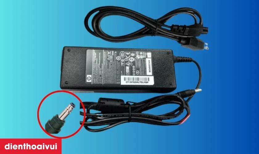 M&ocirc; tả sản phẩm sạc laptop HP 3.5A 65W&nbsp;