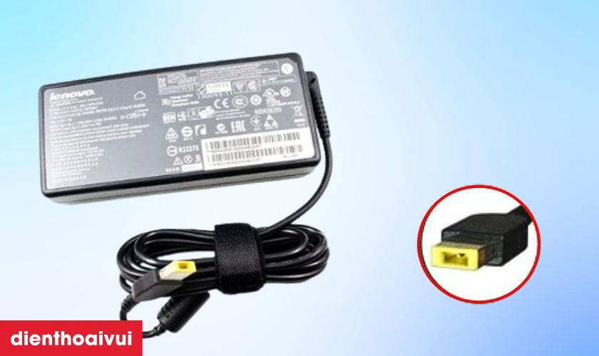 Mô tả sản phẩm sạc Laptop Lenovo 20V 11.5A 230W Đầu Vuông