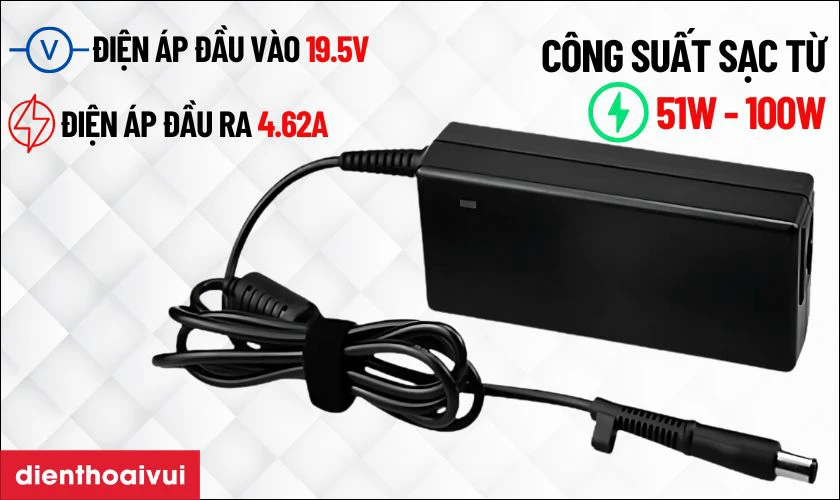 Th&ocirc;ng tin chi tiết về sạc laptop Lenovo 20V - 4.7A 90W đầu nhỏ