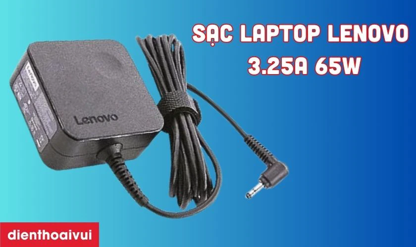 M&ocirc; tả sản phẩm sạc laptop Lenovo 3.25A 65W