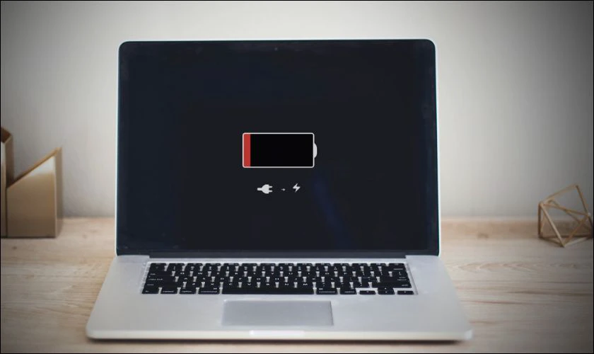 C&aacute;ch sạc xả pin định kỳ cho MacBook đ&uacute;ng c&aacute;ch