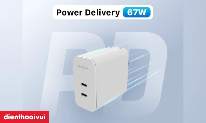 C&ocirc;ng suất ấn tượng l&ecirc;n đến 67W