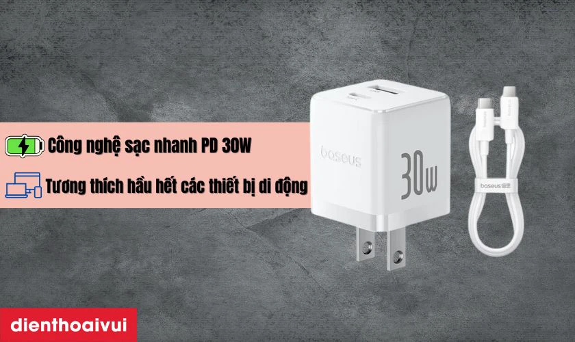 Hiệu năng sạc vượt trội