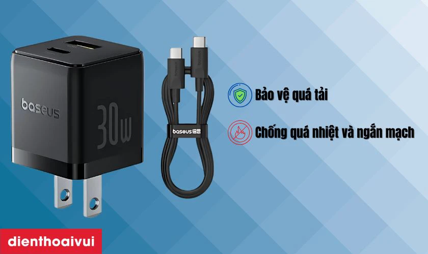 C&ocirc;ng nghệ an to&agrave;n bảo vệ thiết bị sạc