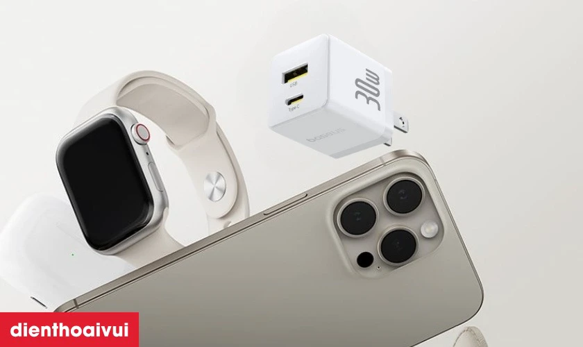 Khả năng tương th&iacute;ch của sạc nhanh Baseus Palm 1C1A 30W US