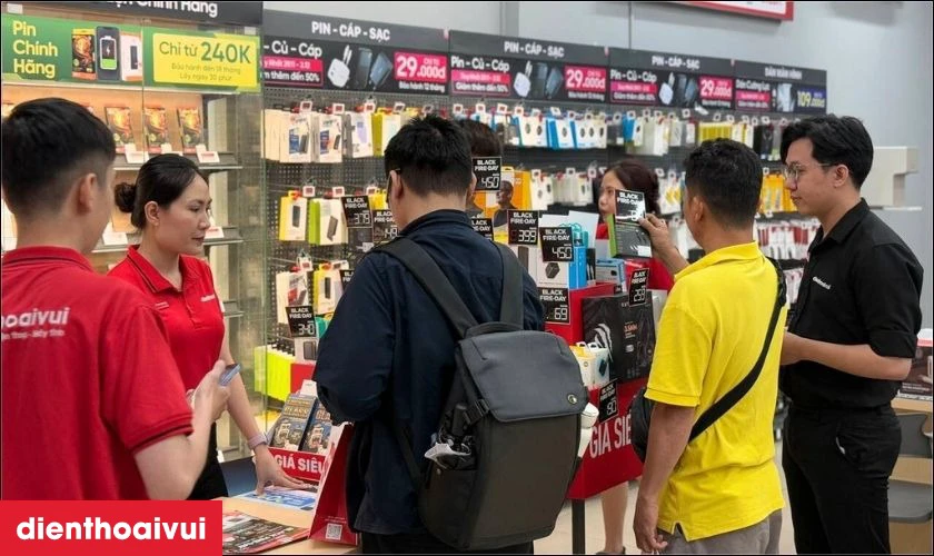 Mua sạc nhanh Baseus Palm 1C1A 30W US ( kèm cáp mini C to C 60W dài 1m ) tại Điện Thoại Vui