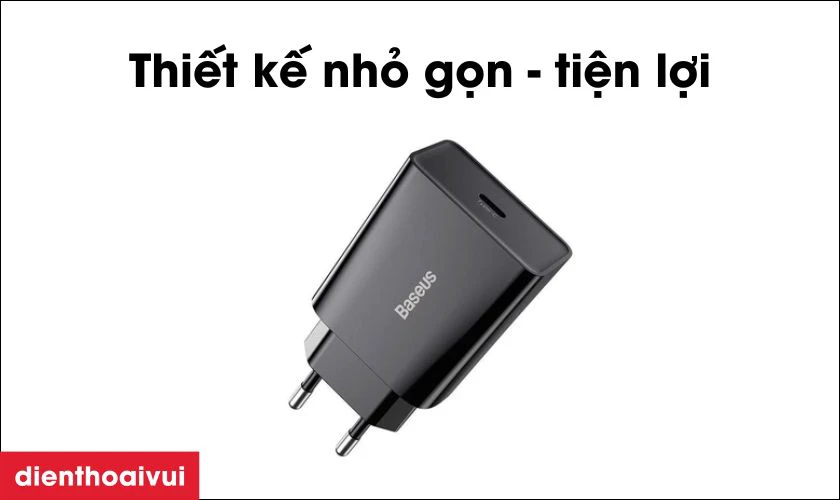 Đặc điểm của sạc nhanh Baseus speed mini 1 cổng 20W