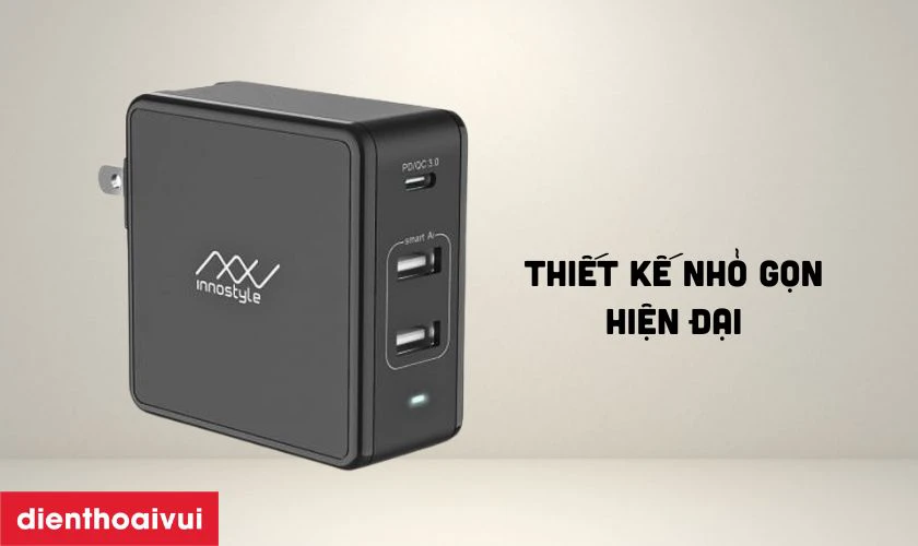 Đặc điểm của sản phẩm sạc nhanh Innostyle Gomax Plus 73W