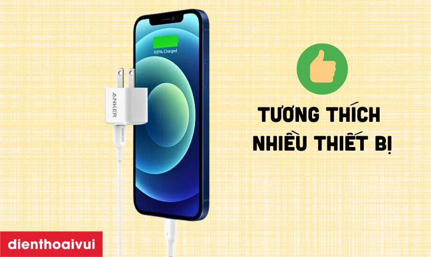 Tương th&iacute;ch nhiều thiết bị, bảo vệ an to&agrave;n tuyệt đối