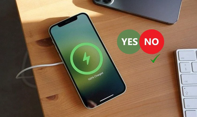 Kh&ocirc;ng n&ecirc;n sạc đầy pin qu&aacute; thường xuy&ecirc;n