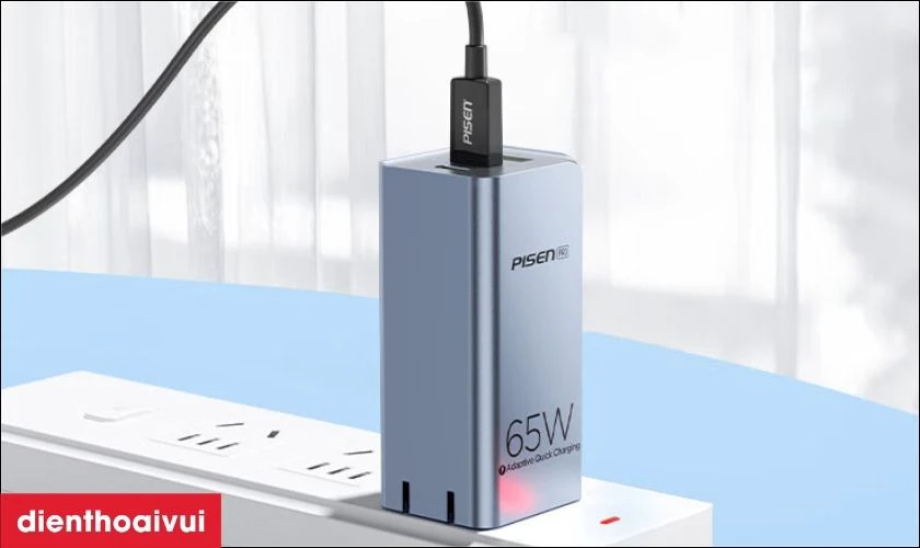 Đặc điểm của Sạc Pisen Pro GaN Ultra 65W