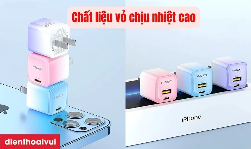 Chất liệu vỏ máy chịu nhiệt cao