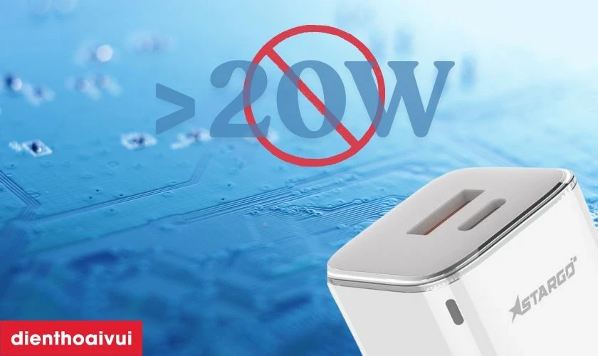 Lưu &yacute; chọn v&agrave; sử dụng sạc StarGO Onelink 1C1A 20W k&egrave;m c&aacute;p C-C CC201 an to&agrave;n