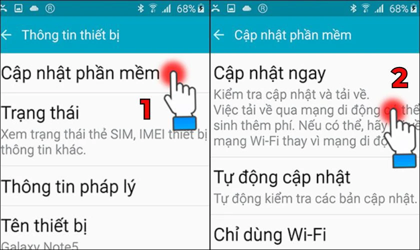 Sao lưu dữ liệu trước để tr&aacute;nh mất m&aacute;t dữ liệu quan trọng