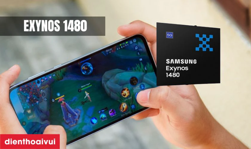 Ổn định hiệu năng với chip Exynos 1480