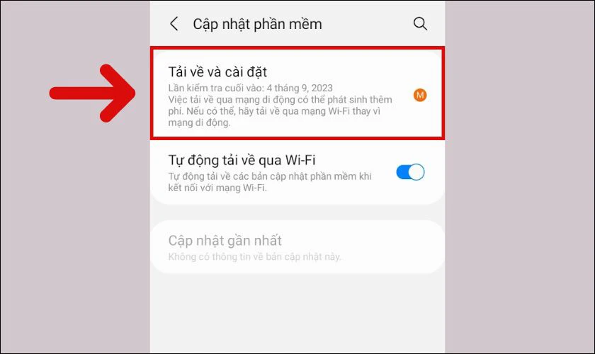 Trong giao diện xuất hiện, bạn ấn vào Tải về và cài đặt