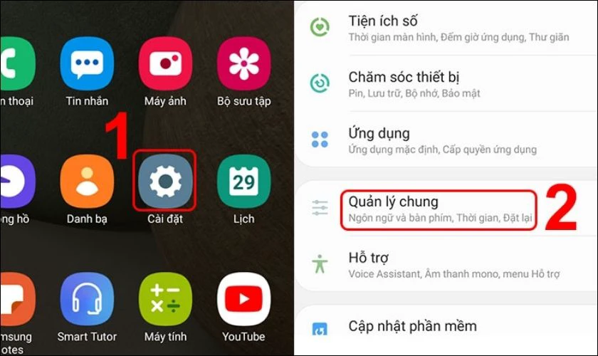 Factory Reset khi Samsung bị treo logo