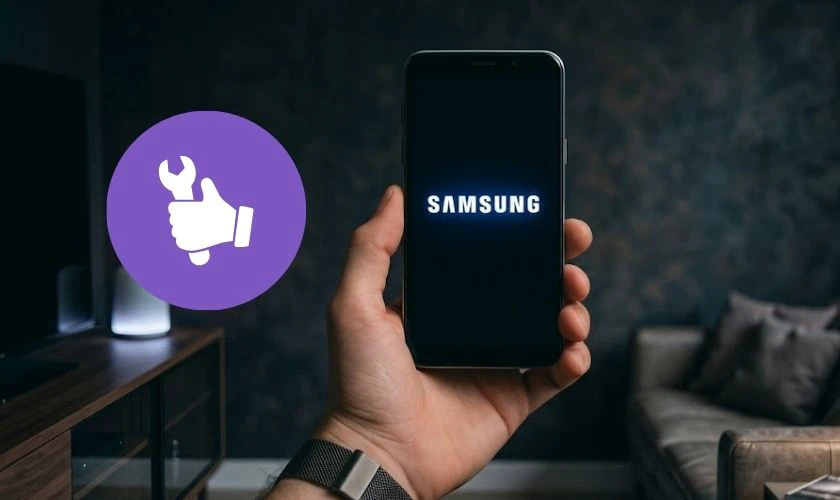 Lưu ý khi khắc phục Samsung bị treo logo