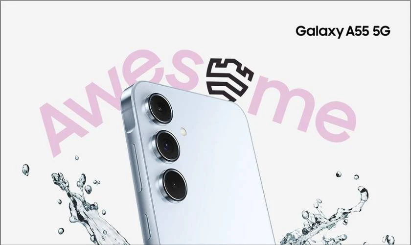 Samsung Galaxy A55 8GB - Samsung cho học sinh cấp 2