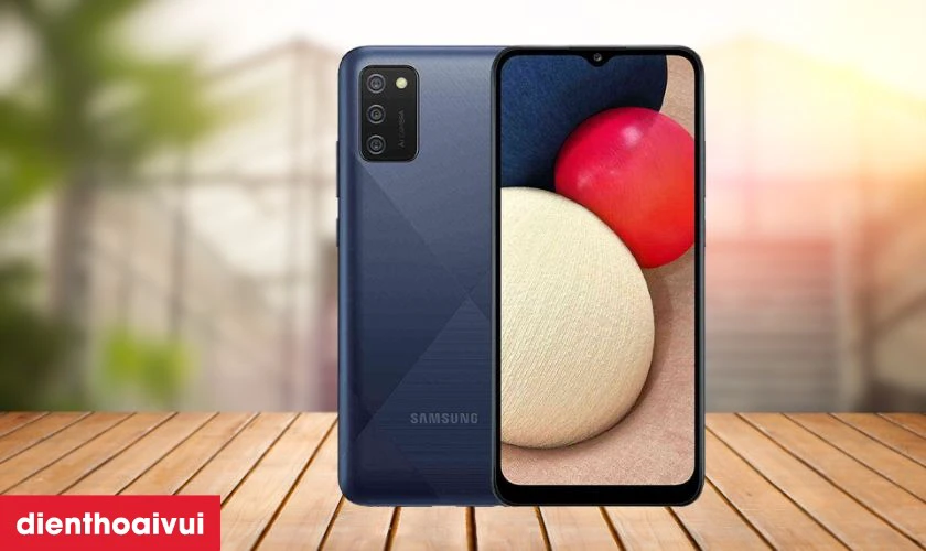 Điện thoại Samsung Galaxy A02S gi&aacute; rẻ dưới 3 triệu