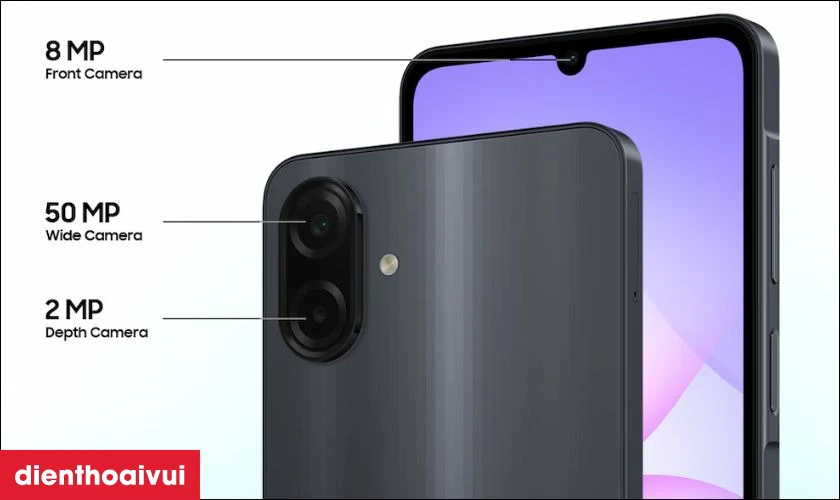 Camera k&eacute;p ấn tượng, selfie chất lượng cao