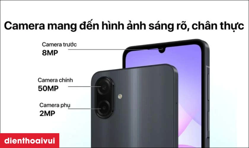 Camera 50MP chụp ảnh r&otilde; n&eacute;t