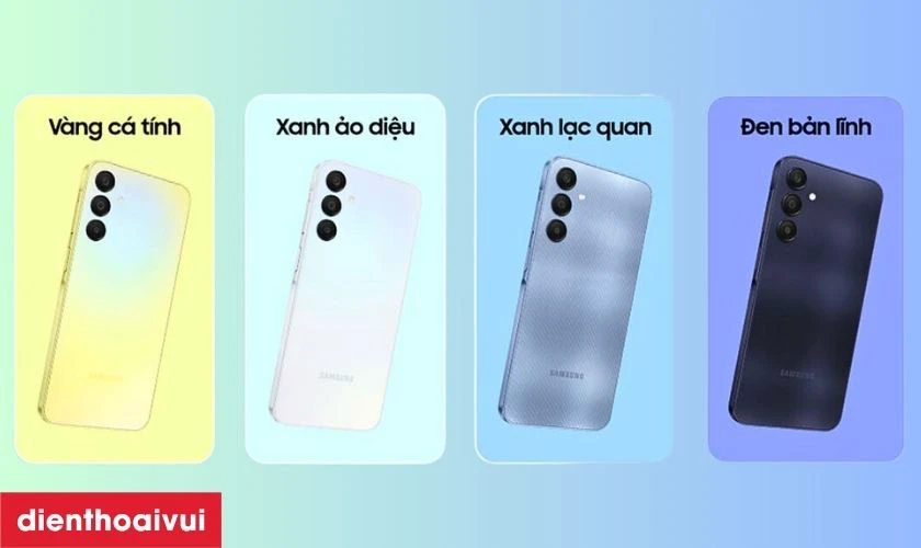Điện thoại Samsung Galaxy A15 8GB 128GB c&oacute; mấy m&agrave;u?