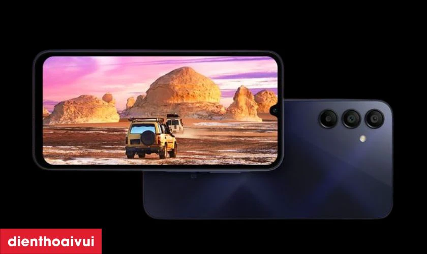 M&agrave;n h&igrave;nh Super AMOLED sắc n&eacute;t, trải nghiệm h&igrave;nh ảnh tuyệt vời