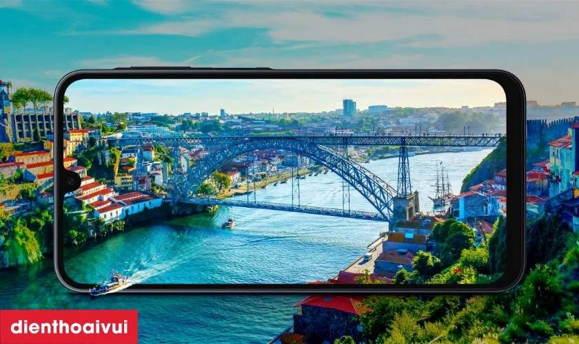 M&agrave;n h&igrave;nh Super AMOLED 90Hz sắc n&eacute;t, m&agrave;u sắc sống động