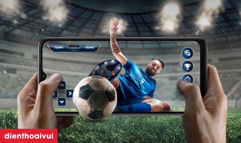 Sự hỗ trợ từ Game Booster tr&ecirc;n Samsung Galaxy A23 5G 6GB 128GB - Cũ xước cấn