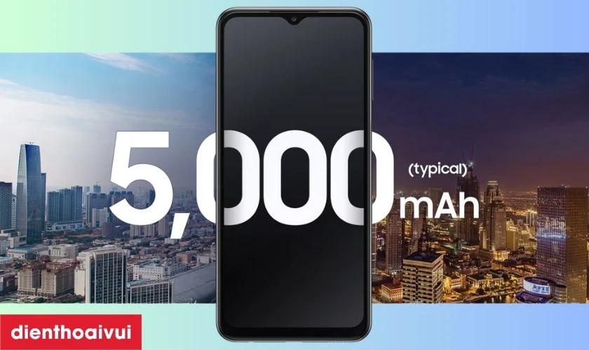 Samsung Galaxy A23 5G 4GB 128GB trang bị vi&ecirc;n pin 5000 mAh 