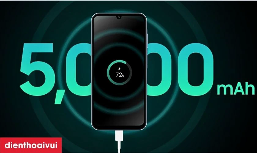 Samsung Galaxy A25 với dung lượng PIN 5.000mAh