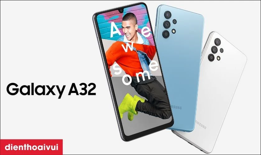 Samsung Galaxy A32 6G 128GB (A325F) - Đ&atilde; K&iacute;ch Hoạt với thiết kế năng động, hiện đại