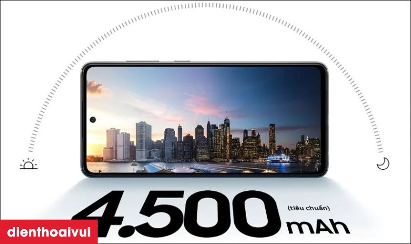 Dung lượng PIN cực tr&acirc;u l&ecirc;n tới 4500 mAh